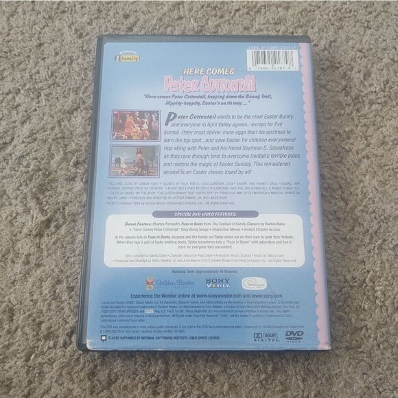 Here Comes Peter Cottontail (DVD, 2002) PRE-OWNED - Picture 4 of 4